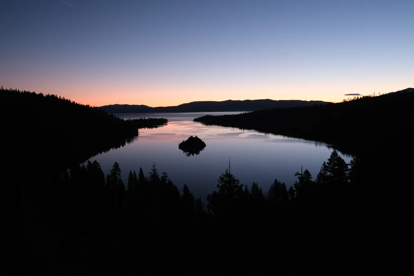 Tranquil Island, Emerald Bay, Lake Tahoe.