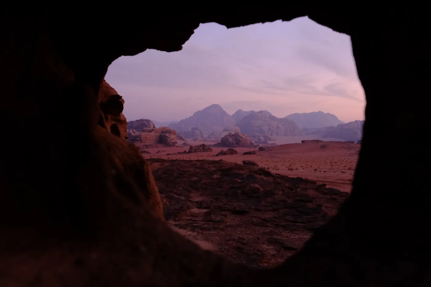 Portal, Wadi Rum, Jordan.
