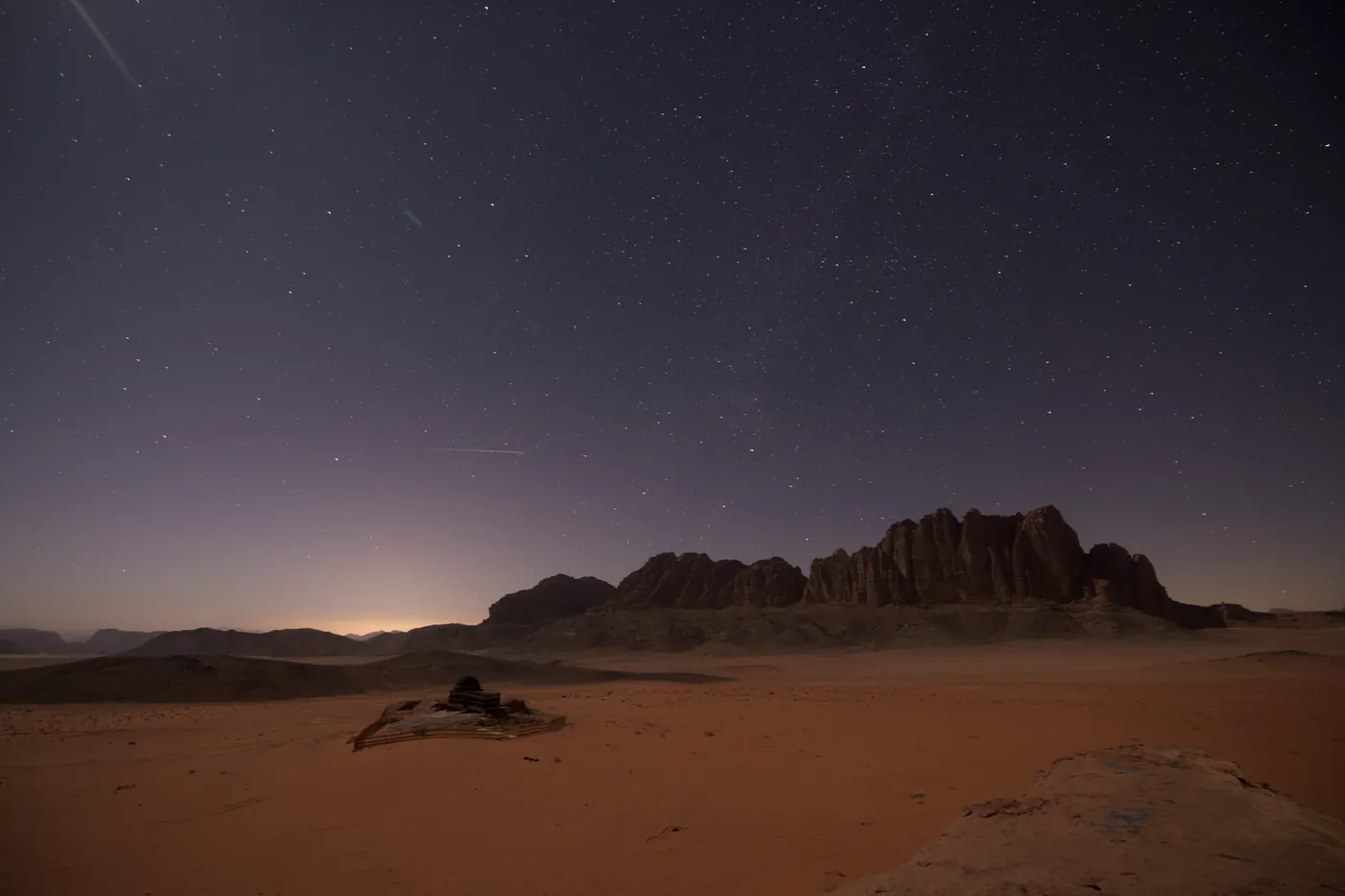 Stargazing, Wadi Rum, Jordan.