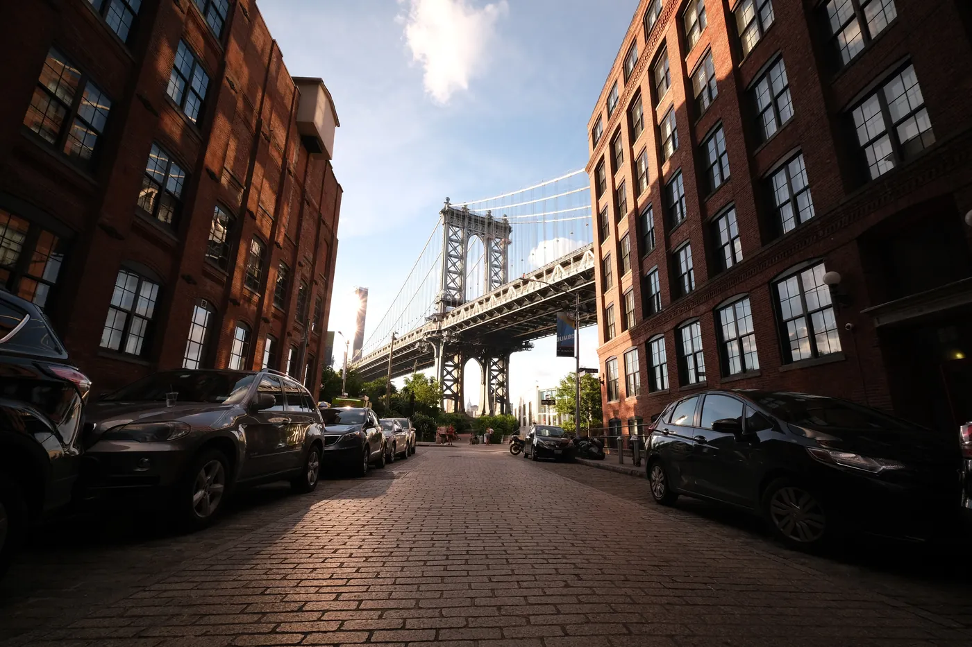 Manhattan Bridge, Washington Street, DUMBO, Brooklyn.